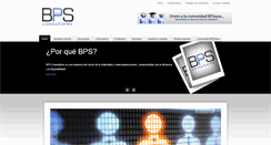 Desktop Screenshot of bpsconsultores.com